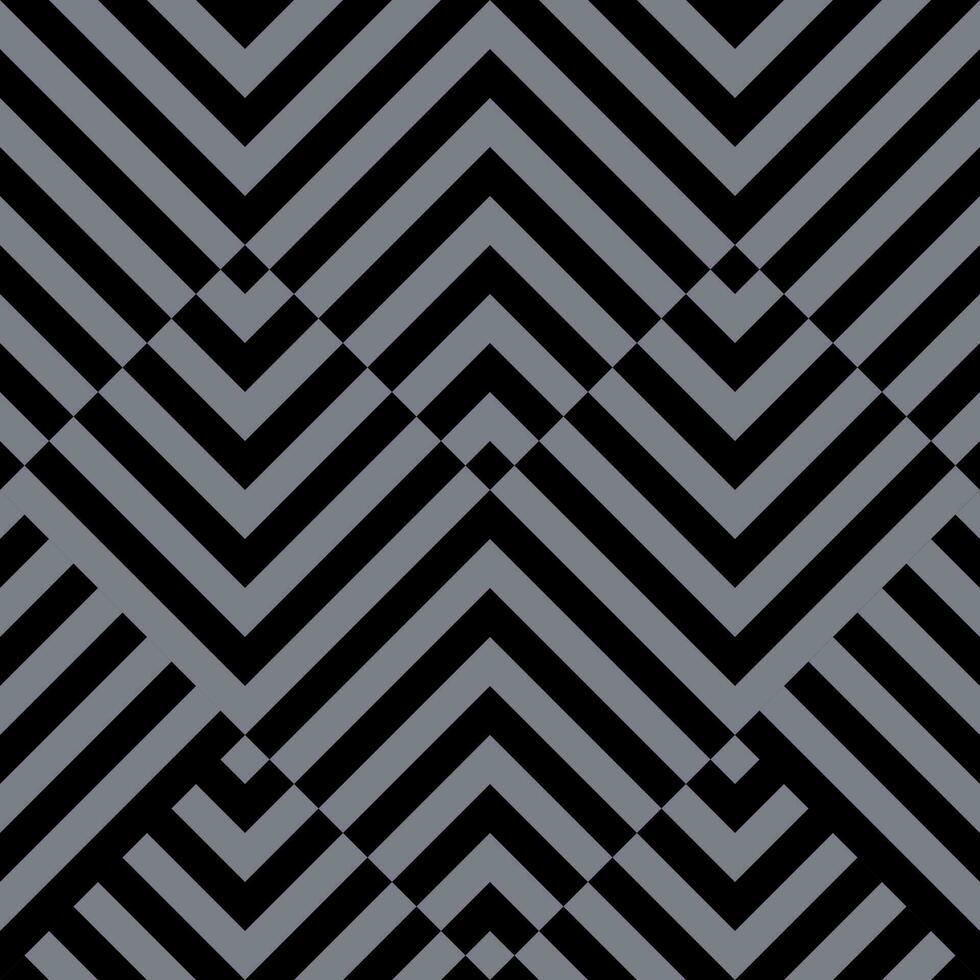 abstrait ethnique tartan chevrons psychédélique noir et blanc ikat géométrie dans textile, intérieurs, et mode vecteur