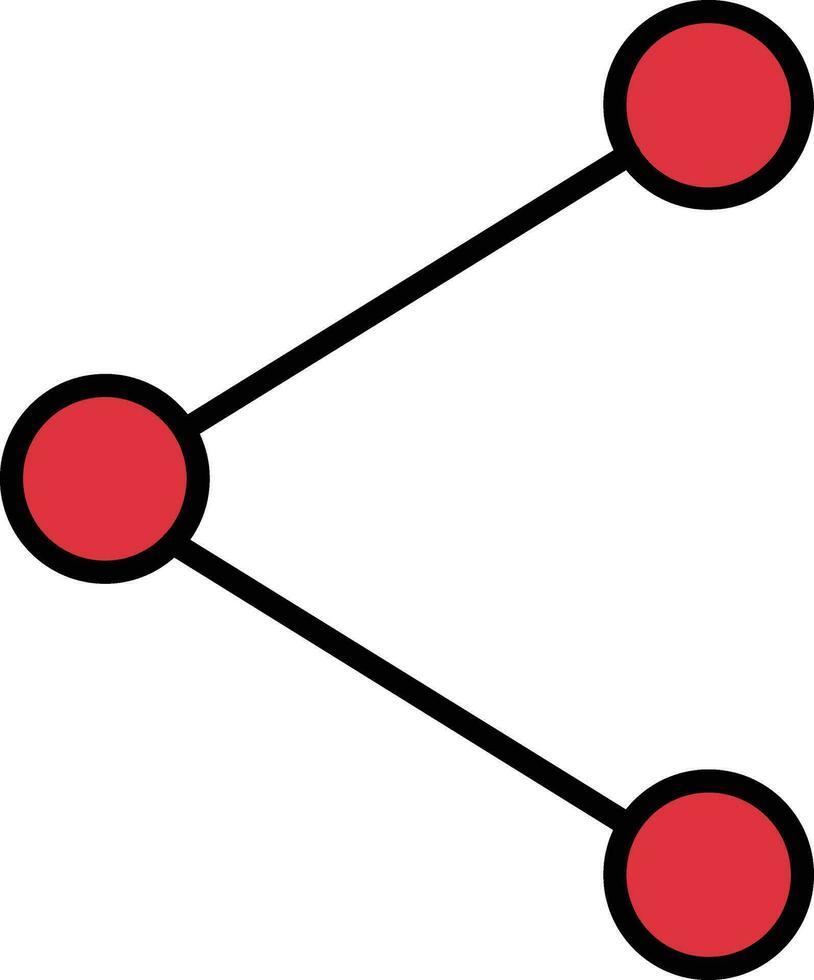 partager rempli icône vecteur