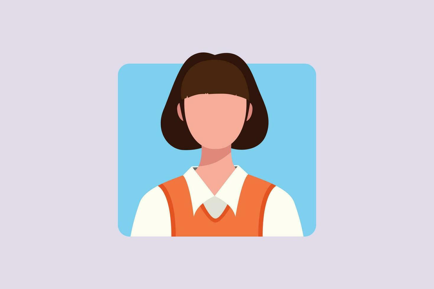 gens avatars avec Jeune les gens visages concept. coloré plat vecteur illustration isolé.