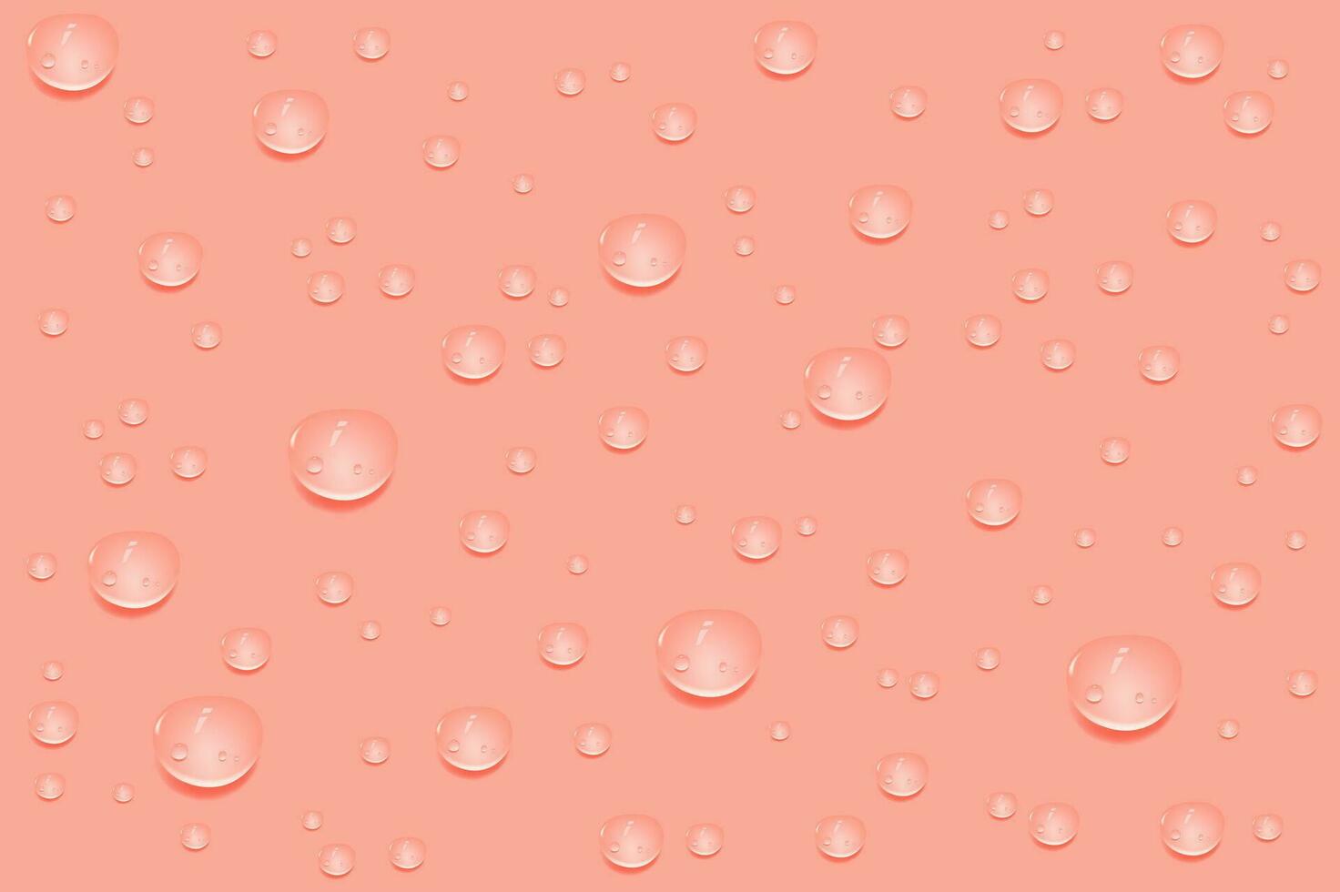 liquide rose humide gouttes de gel ou collagène renversé flaques d'eau de cosmétique sérum ou l'eau. rond nettoyer échantillon de essence lotion ou gelée pour peau soins.beauté Contexte avec pétrole gouttes. vecteur