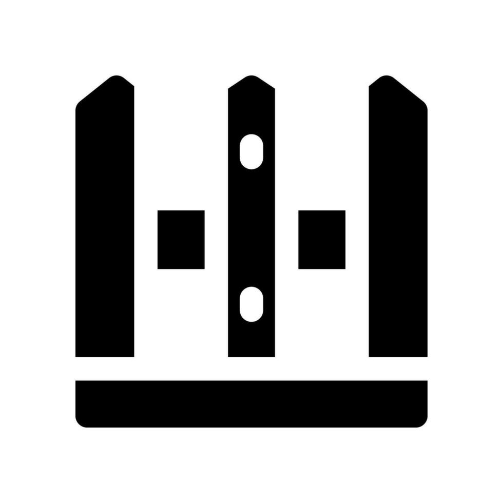 clôture solide icône. vecteur icône pour votre site Internet, mobile, présentation, et logo conception.