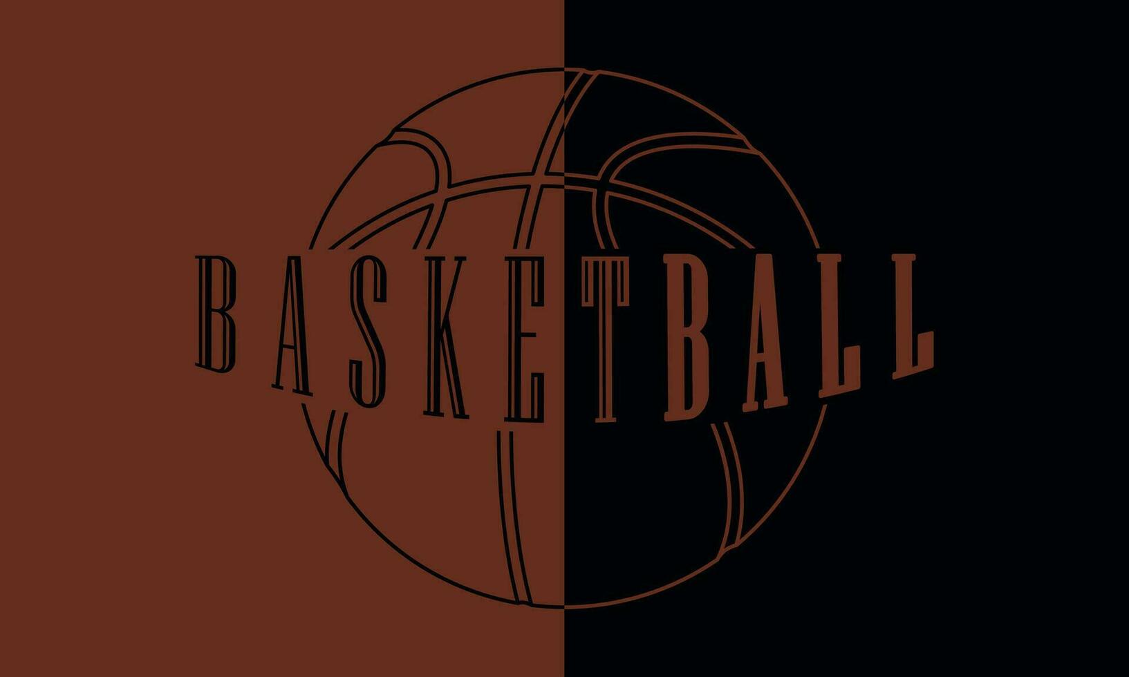 coloré basketball grunge affiche vecteur