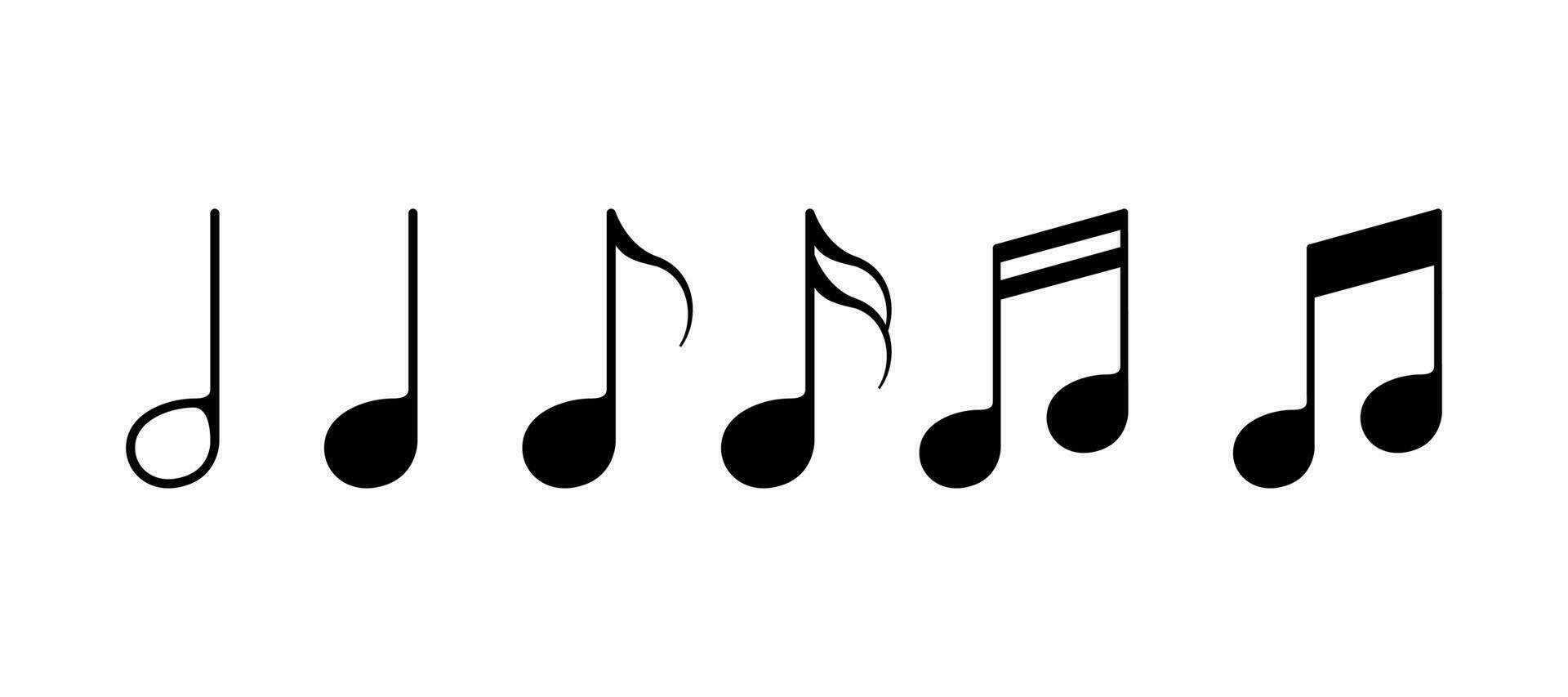 la musique Remarque ensemble. du son clé dans noir couleur. feuille la musique accords. notation Signature ensemble. tripler classique clé. isolé du son clef. la musique Remarque Icônes. huit et double croche clé. vecteur eps dix.