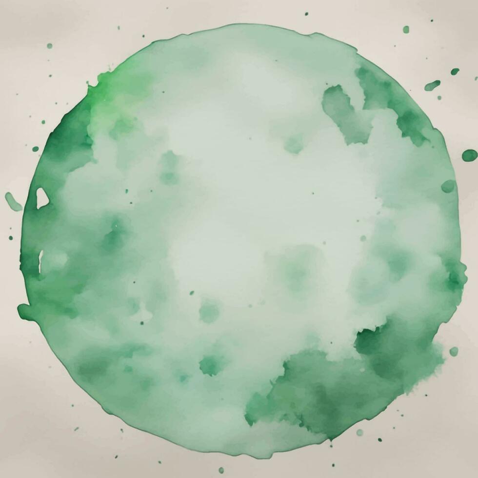 fond aquarelle vert vecteur