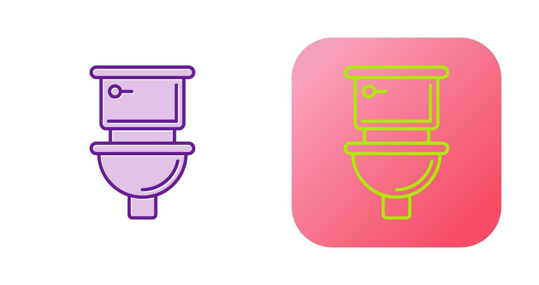 icône de vecteur de toilettes