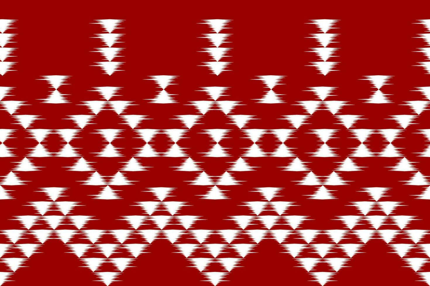 art abstrait motif tribal ethnique. modèle sans couture rouge ikat ethnique. style américain et mexicain. vecteur