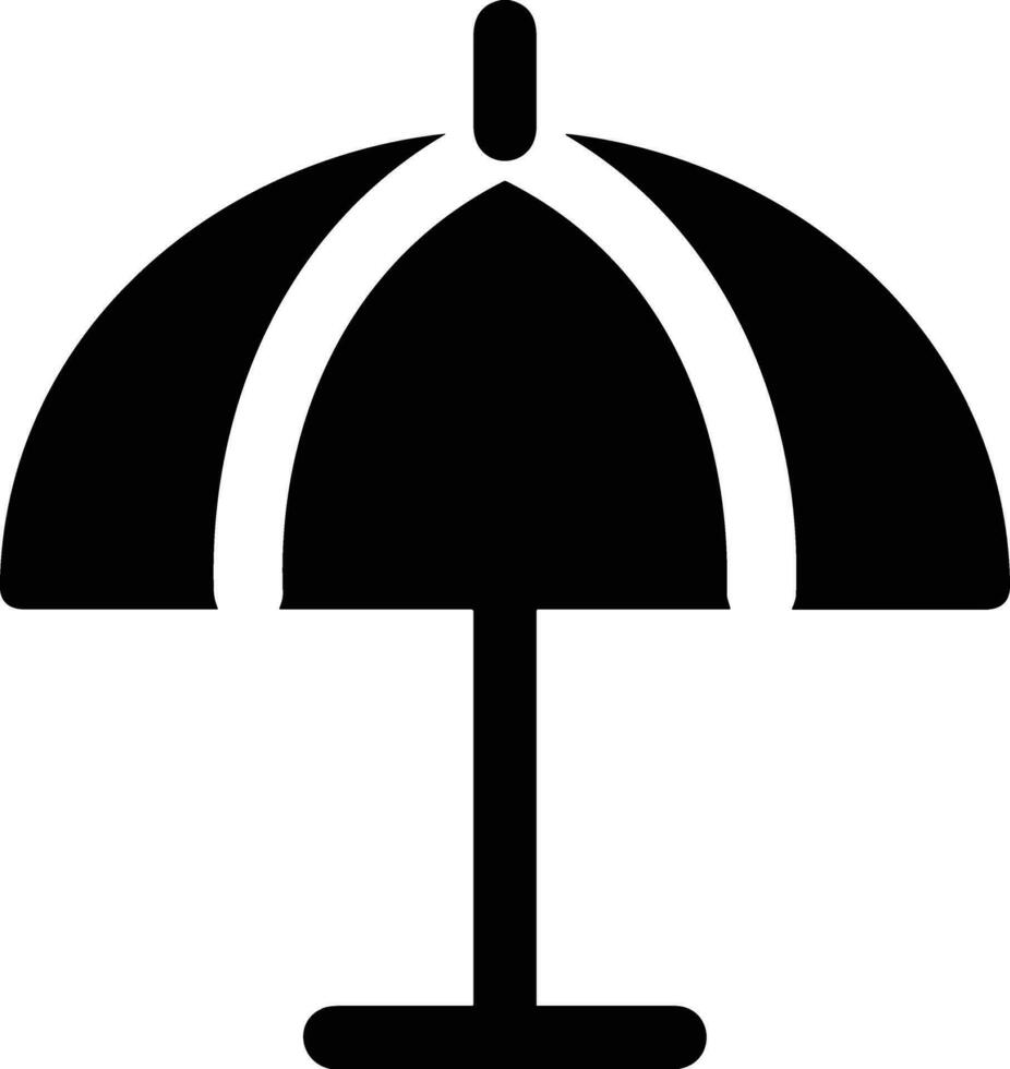 parapluie protection icône symbole vecteur image. illustration de le sécurité protéger parapluie Sécurité conception image