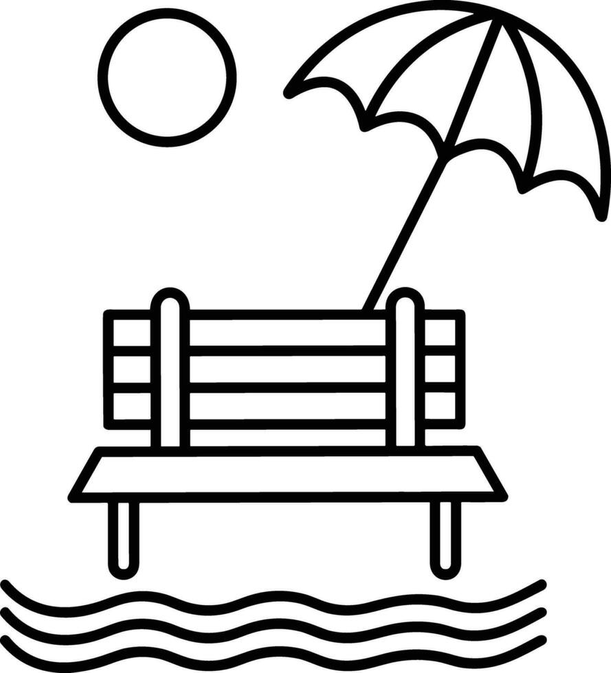 parapluie protection icône symbole vecteur image. illustration de le sécurité protéger parapluie Sécurité conception image