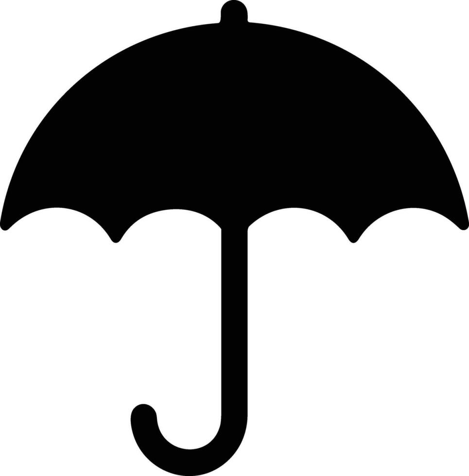 parapluie protection icône symbole vecteur image. illustration de le sécurité protéger parapluie Sécurité conception image