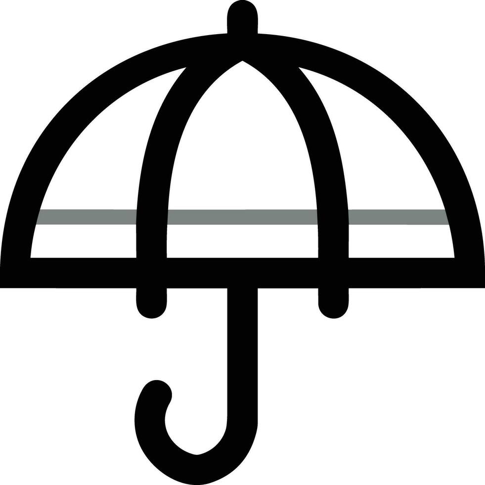 parapluie protection icône symbole vecteur image. illustration de le sécurité protéger parapluie Sécurité conception image