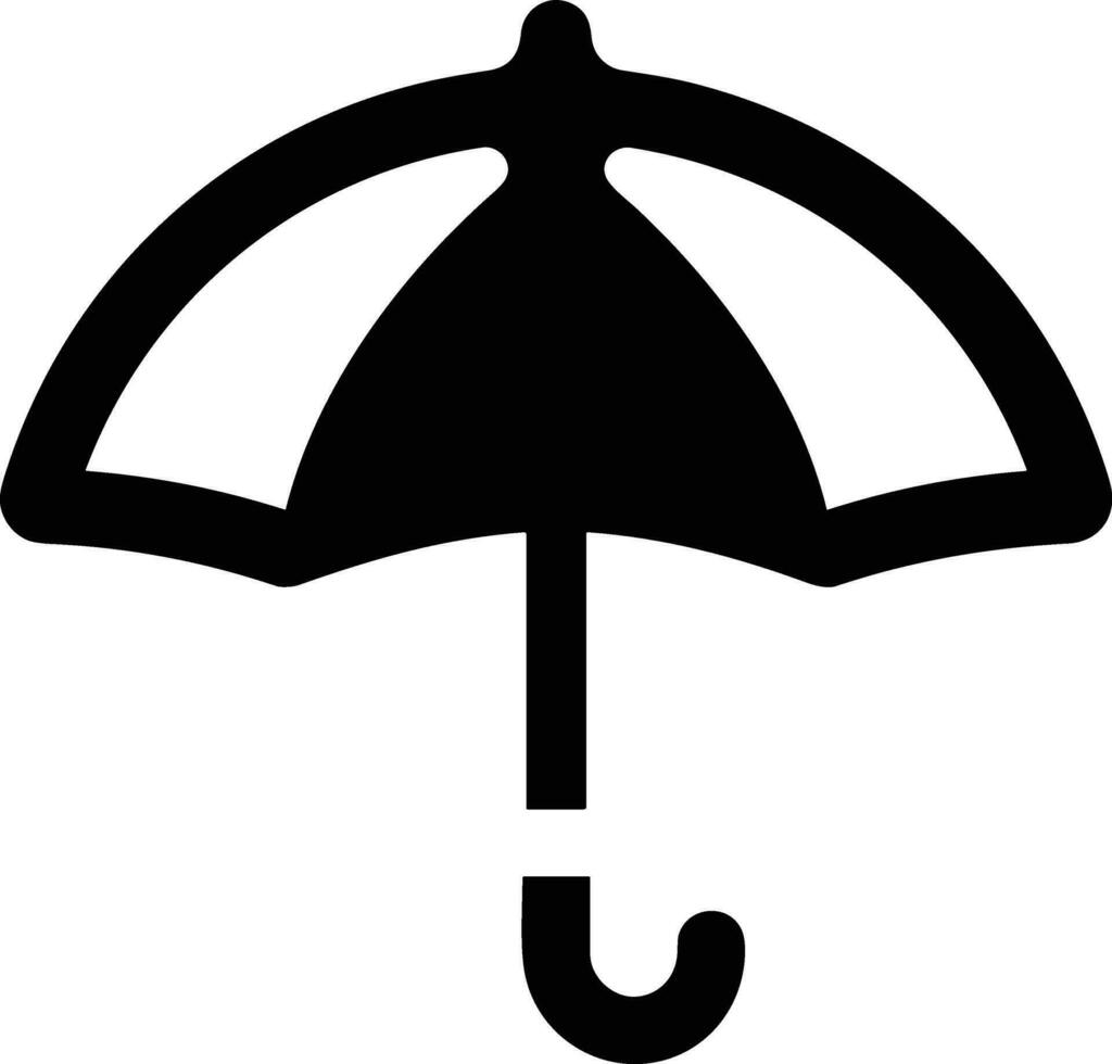 parapluie protection icône symbole vecteur image. illustration de le sécurité protéger parapluie Sécurité conception image