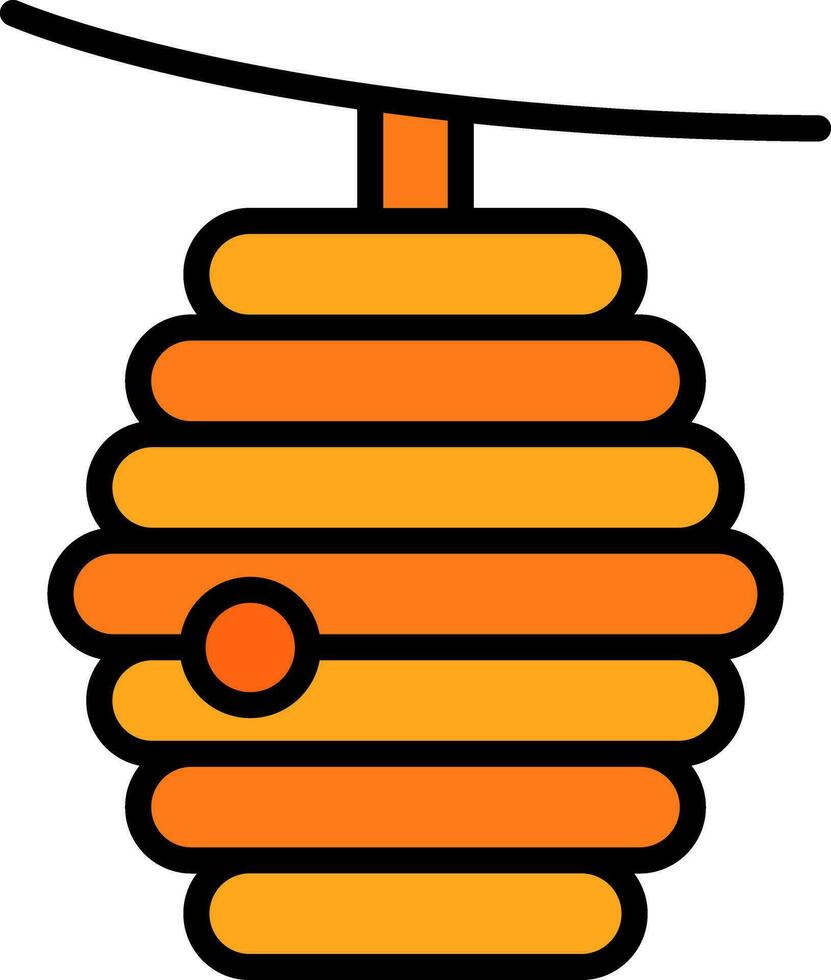 conception d'icône de vecteur de ruche