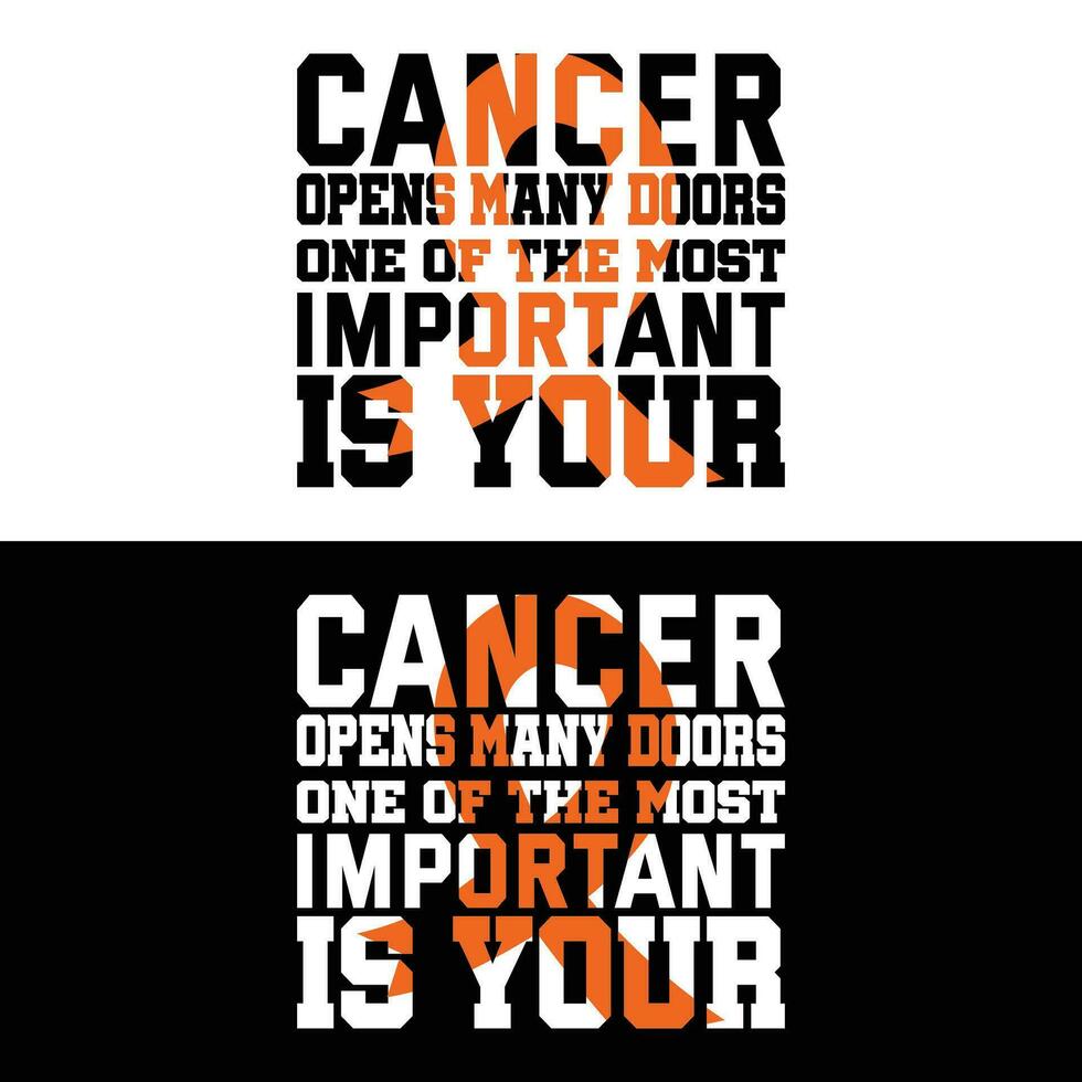 cancer ouvre beaucoup des portes un de le plus important est votre vecteur