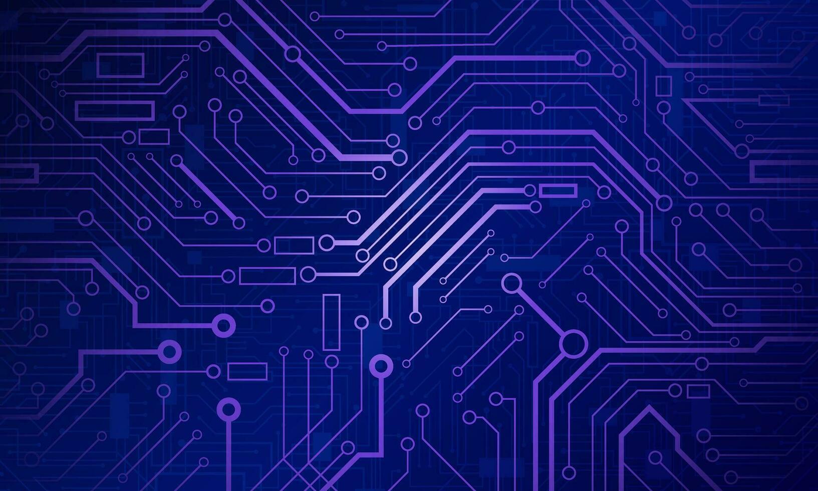 intégré circuit planche fond d'écran. La technologie numérique carte mère Contexte vecteur