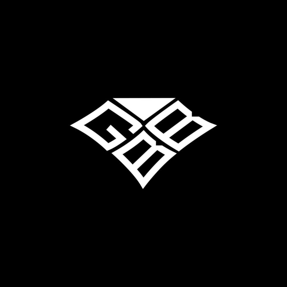 gbb lettre logo vecteur conception, gbb Facile et moderne logo. gbb luxueux alphabet conception