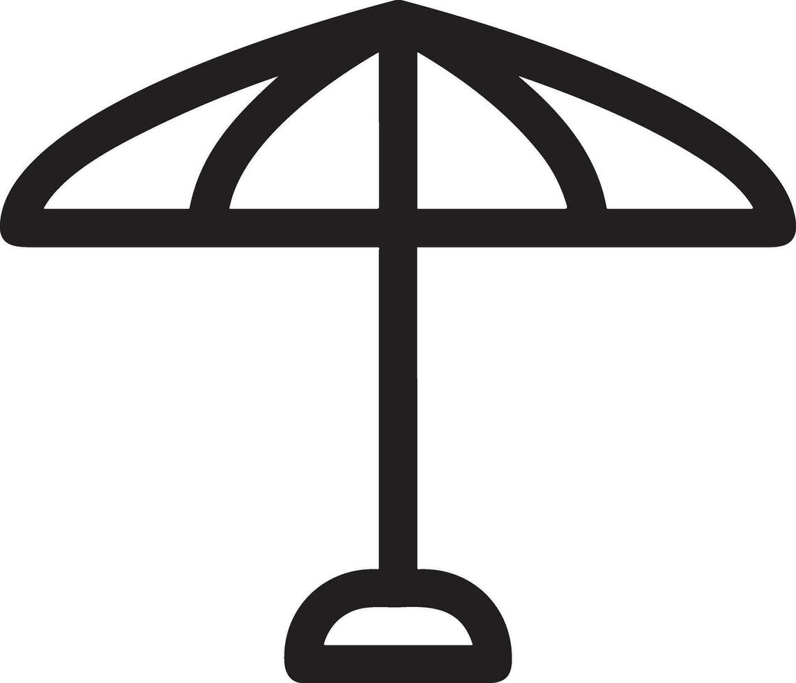 parapluie protection icône symbole vecteur image. illustration de le sécurité protéger parapluie Sécurité conception image