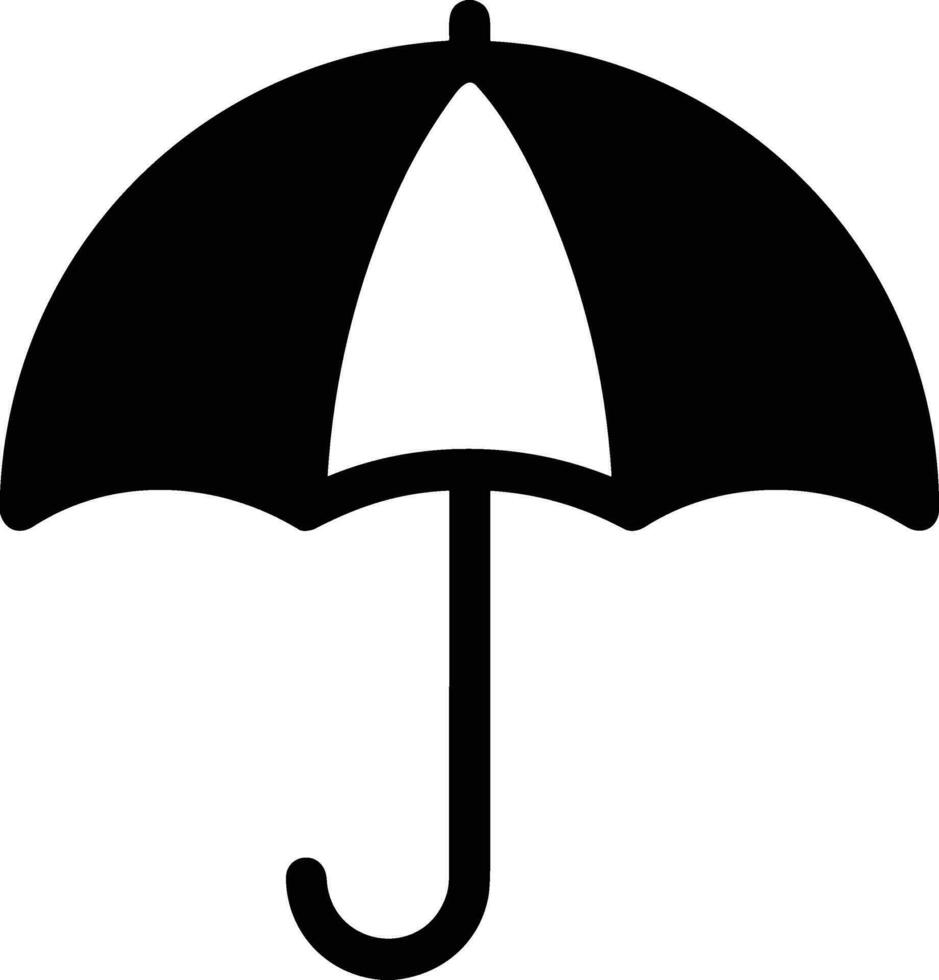 parapluie protection icône symbole vecteur image. illustration de le sécurité protéger parapluie Sécurité conception image