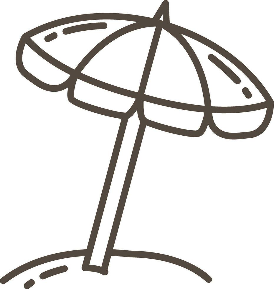 parapluie protection icône symbole vecteur image. illustration de le sécurité protéger parapluie Sécurité conception image