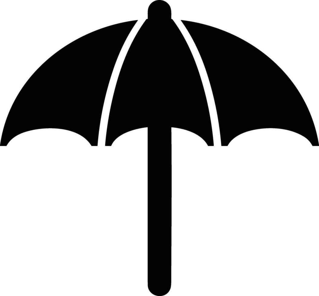 parapluie protection icône symbole vecteur image. illustration de le sécurité protéger parapluie Sécurité conception image