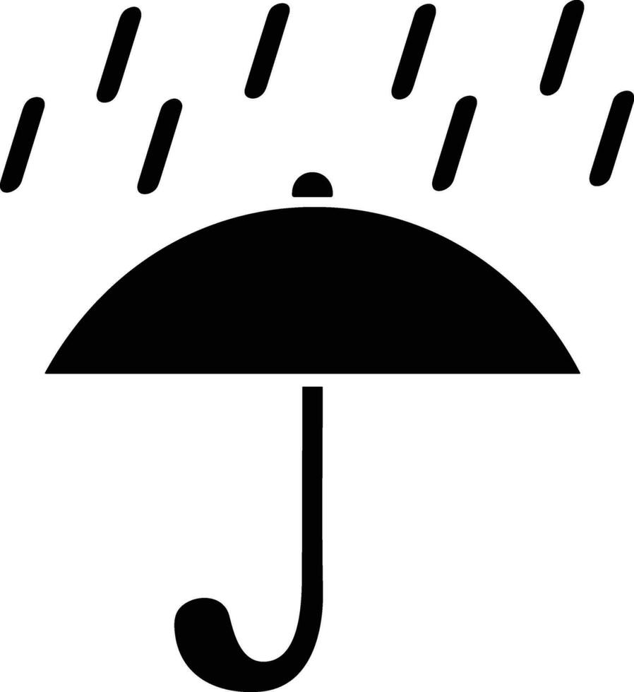 parapluie protection icône symbole vecteur image. illustration de le sécurité protéger parapluie Sécurité conception image