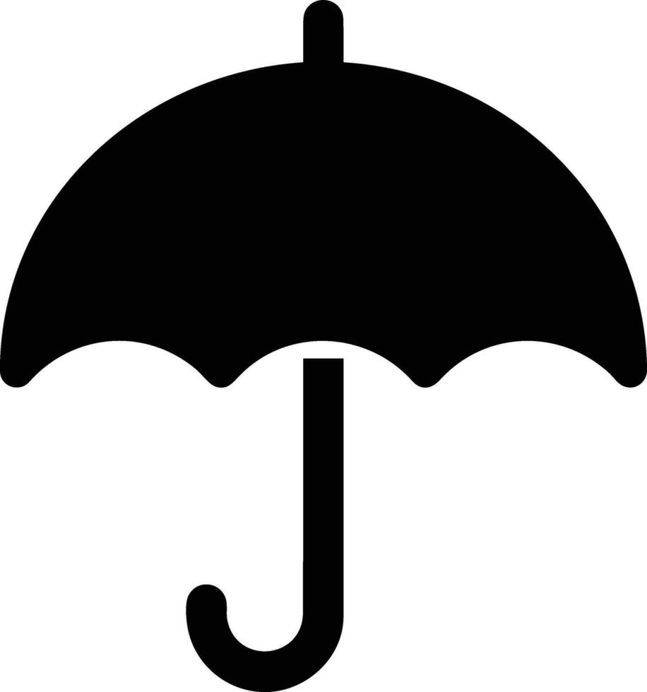 parapluie protection icône symbole vecteur image. illustration de le sécurité protéger parapluie Sécurité conception image