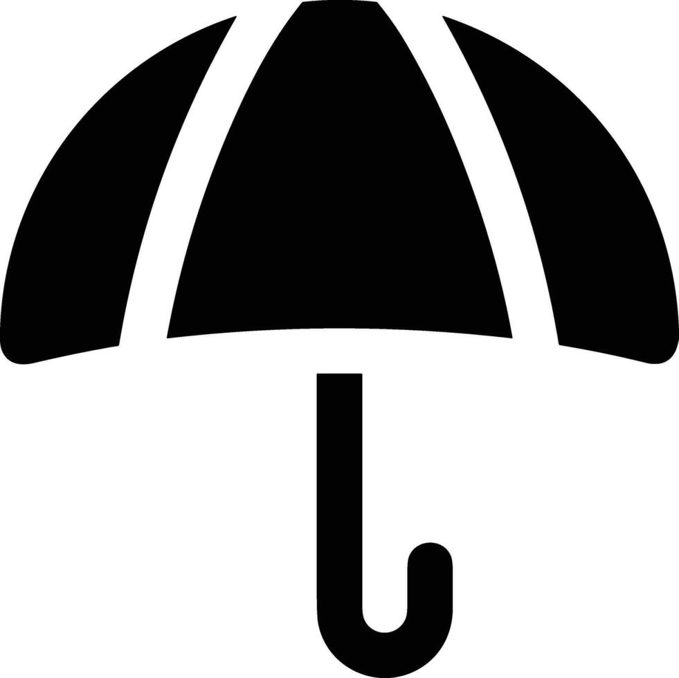 parapluie protection icône symbole vecteur image. illustration de le sécurité protéger parapluie Sécurité conception image