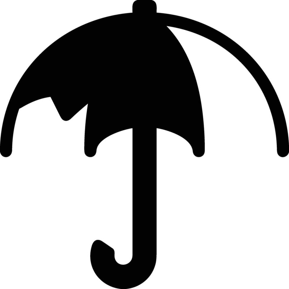 parapluie protection icône symbole vecteur image. illustration de le sécurité protéger parapluie Sécurité conception image