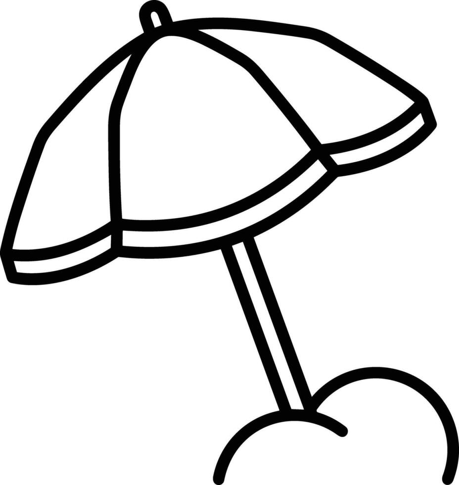 parapluie protection icône symbole vecteur image. illustration de le sécurité protéger parapluie Sécurité conception image