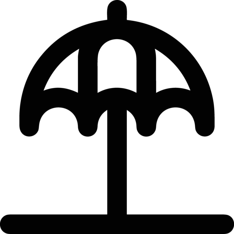 parapluie protection icône symbole vecteur image. illustration de le sécurité protéger parapluie Sécurité conception image