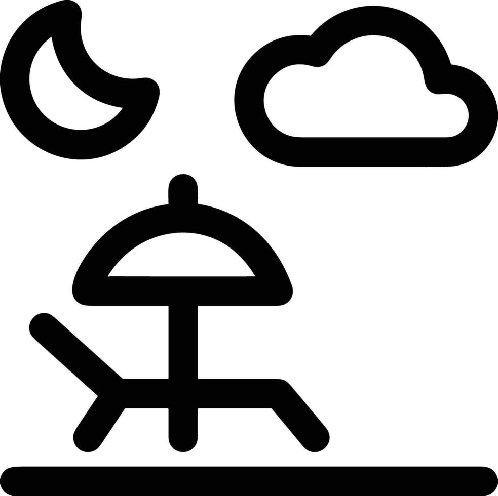 parapluie protection icône symbole vecteur image. illustration de le sécurité protéger parapluie Sécurité conception image