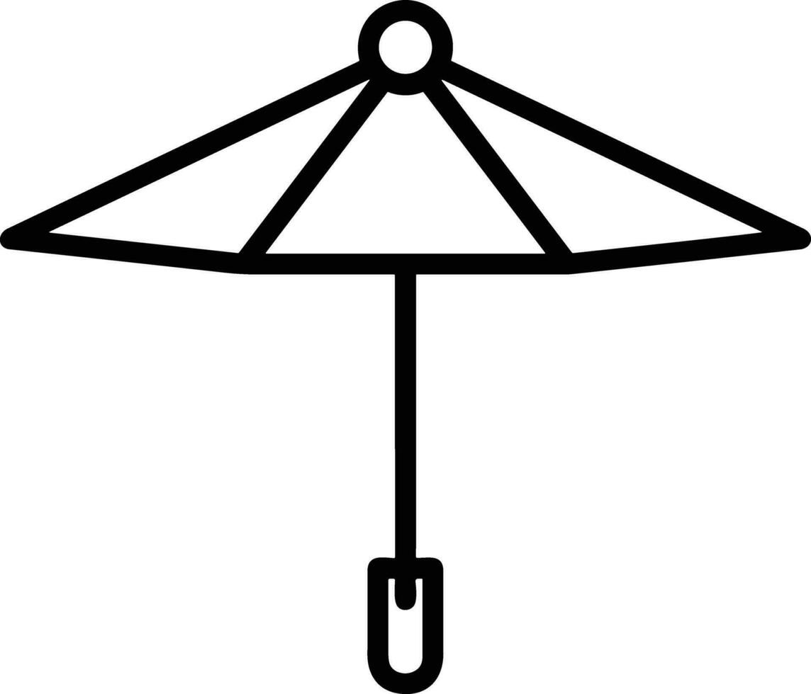 parapluie protection icône symbole vecteur image. illustration de le sécurité protéger parapluie Sécurité conception image