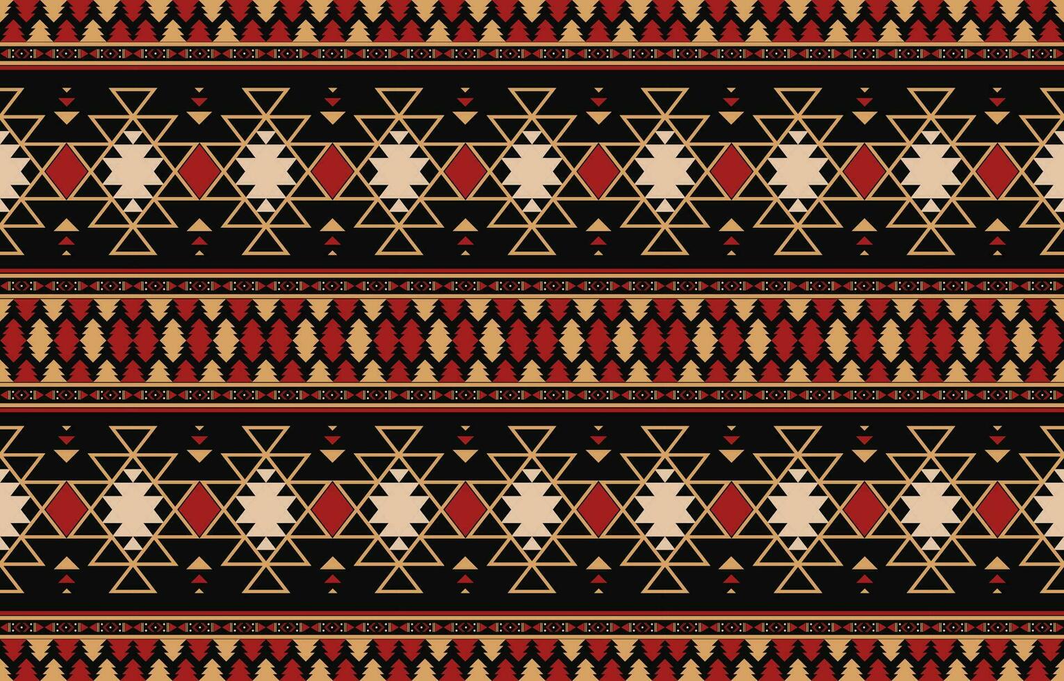 ethnique abstrait ikat art. aztèque ornement imprimer. géométrique ethnique modèle sans couture Couleur Oriental. conception pour Contexte ,rideau, tapis, fond d'écran, vêtements, emballage, batique, vecteur illustration.