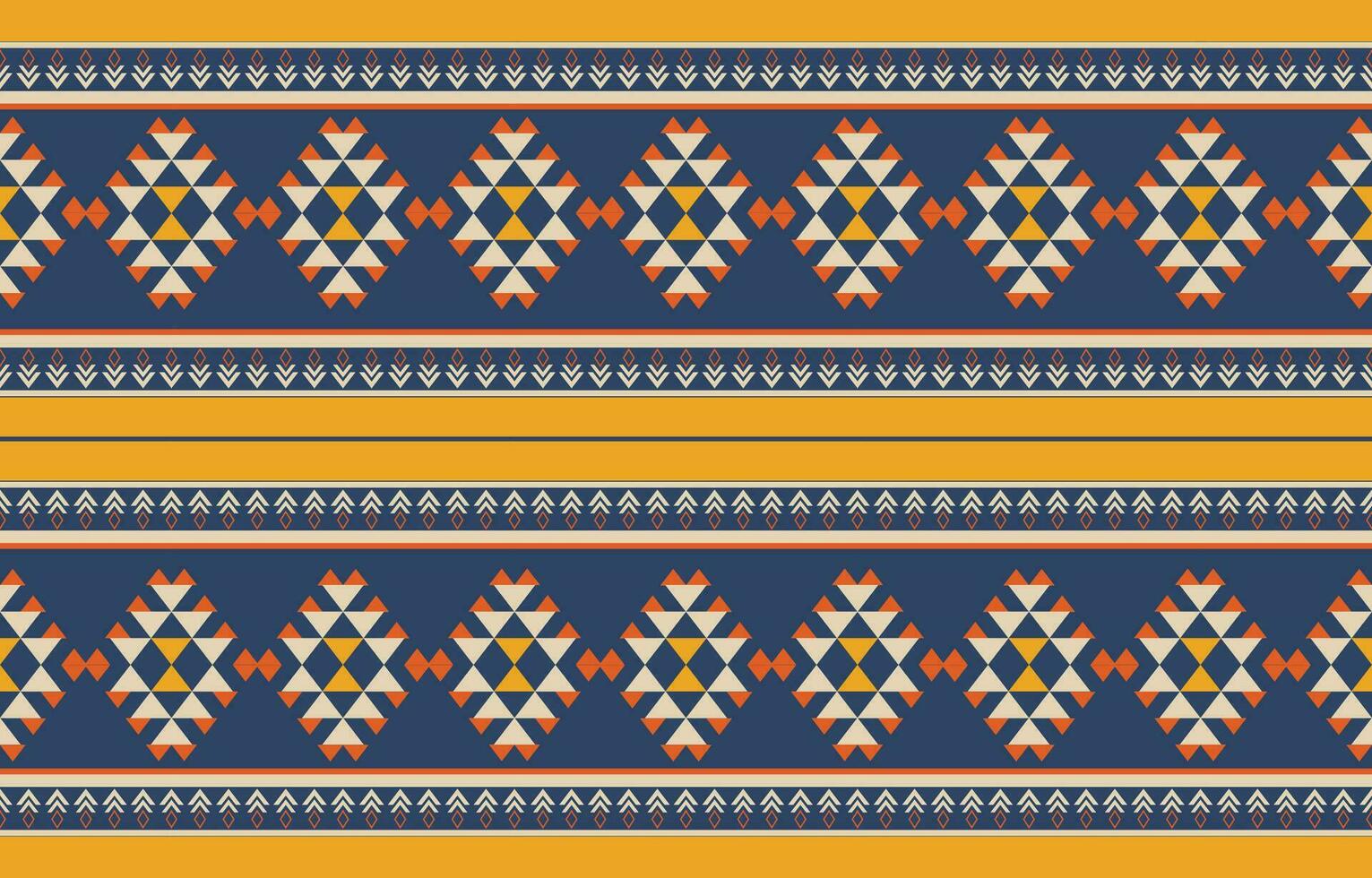 ethnique abstrait ikat art. aztèque ornement imprimer. géométrique ethnique modèle sans couture Couleur Oriental. conception pour Contexte ,rideau, tapis, fond d'écran, vêtements, emballage, batique, vecteur illustration.