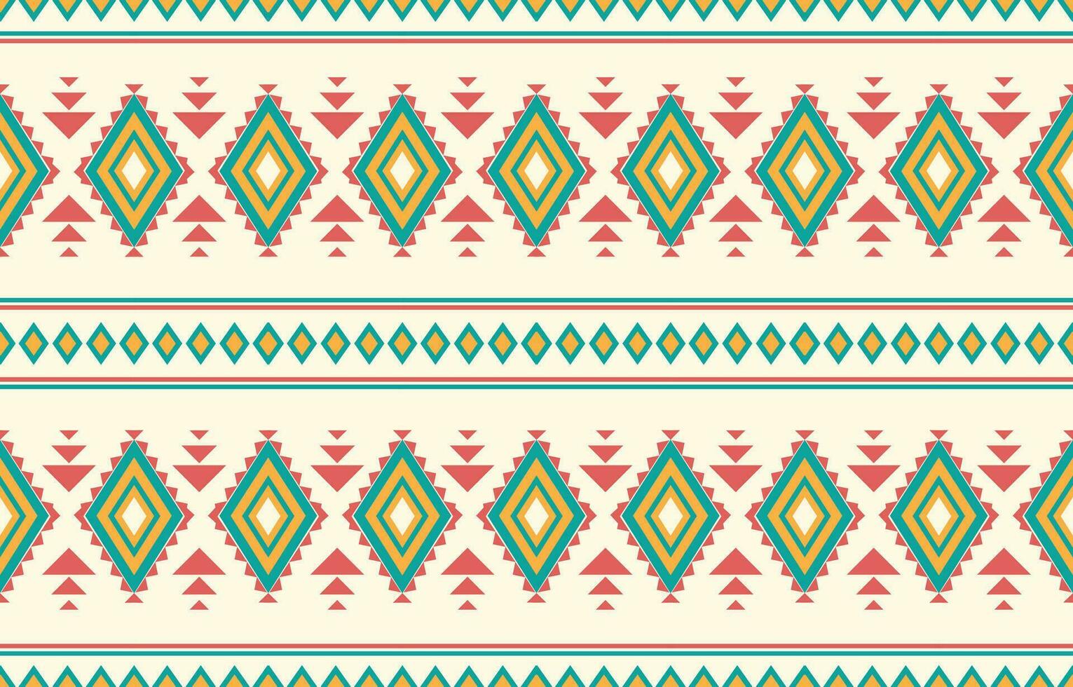 ethnique abstrait ikat art. aztèque ornement imprimer. géométrique ethnique modèle sans couture Couleur Oriental. conception pour Contexte ,rideau, tapis, fond d'écran, vêtements, emballage, batique, vecteur illustration.