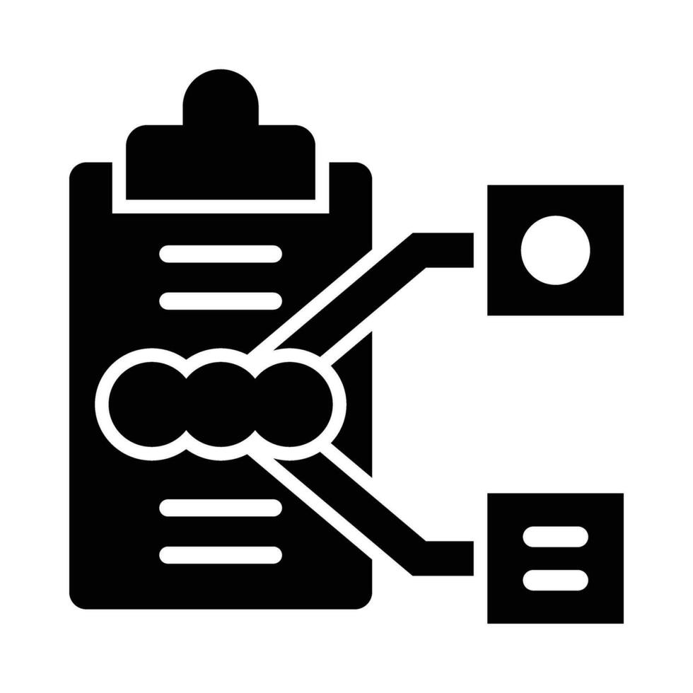 Forme de vie examen vecteur glyphe icône pour personnel et commercial utiliser.