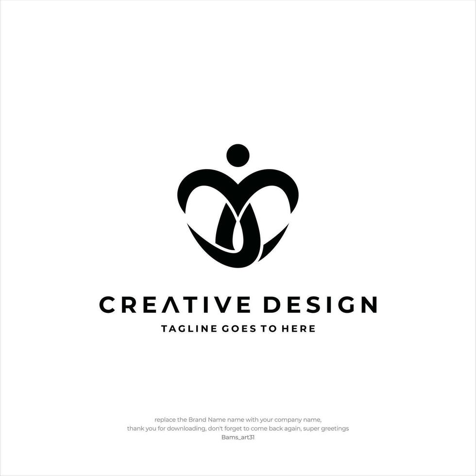 lettre cc logo conception gens Créatif conception vecteur
