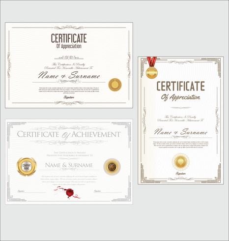 Certificat vecteur