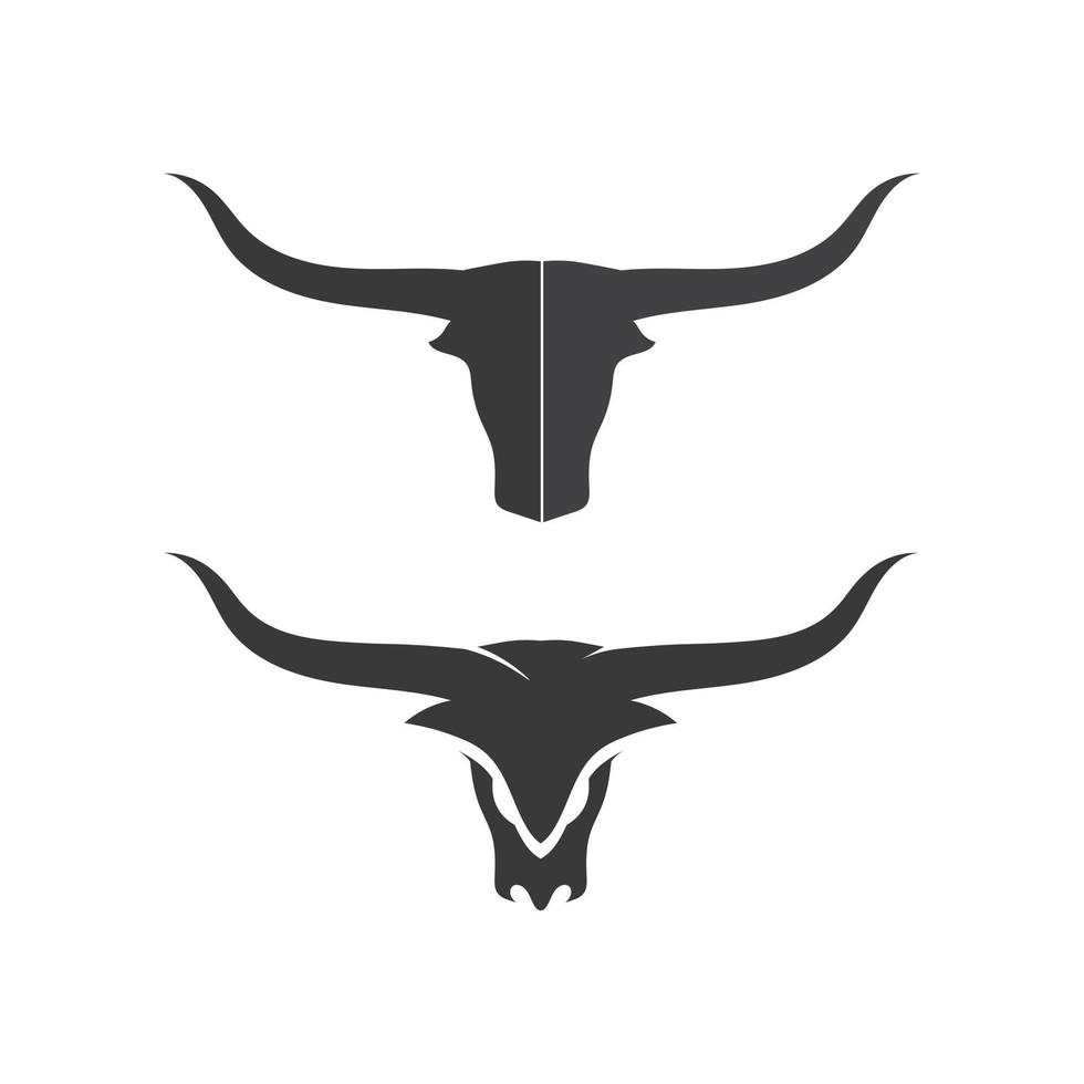 tête de buffle de taureau, vache, vecteur de conception de logo de mascotte animale pour buffle de corne de sport, animal, mammifères, logo de tête, sauvage, matador