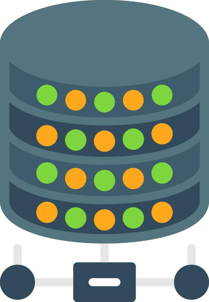conception d'icône de vecteur de base de données