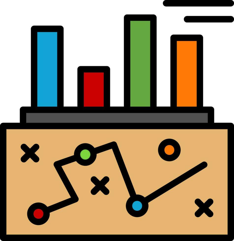 conception d'icône de vecteur de stratégie d'entreprise