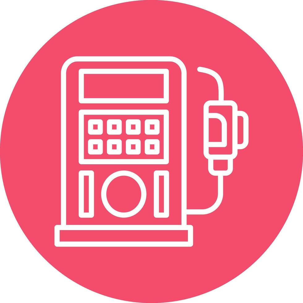 carburant pompe vecteur icône conception