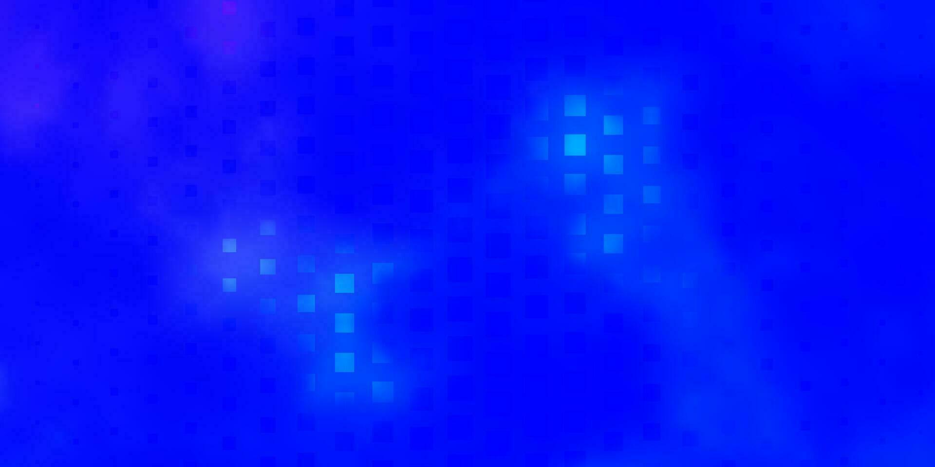 toile de fond de vecteur rose clair, bleu avec des rectangles.