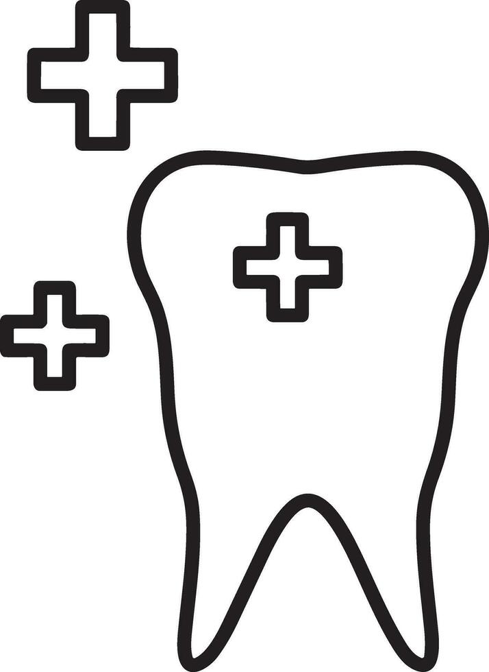 dent dentiste icône symbole image vecteur. illustration de le dentaire médicament symbole conception graphique image vecteur