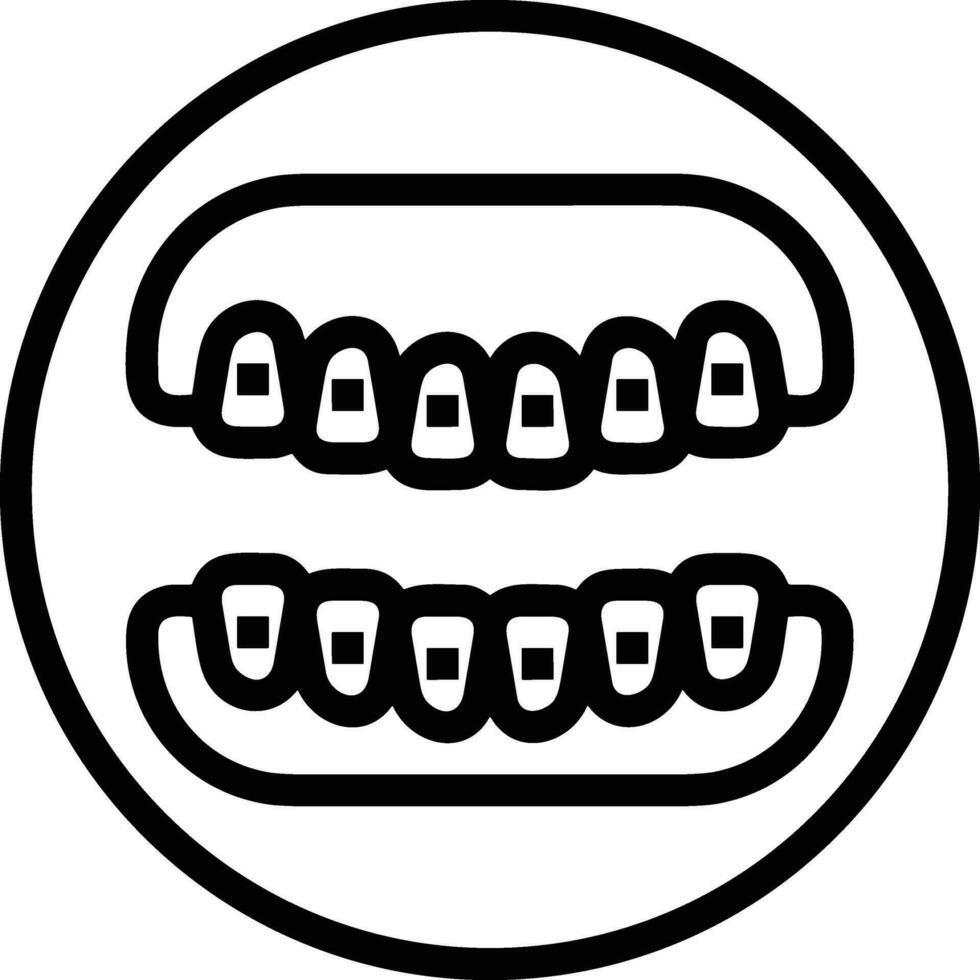 dent dentiste icône symbole image vecteur. illustration de le dentaire médicament symbole conception graphique image vecteur