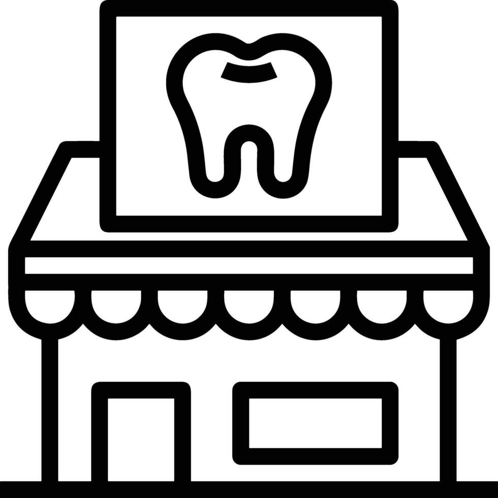 dent dentiste icône symbole image vecteur. illustration de le dentaire médicament symbole conception graphique image vecteur