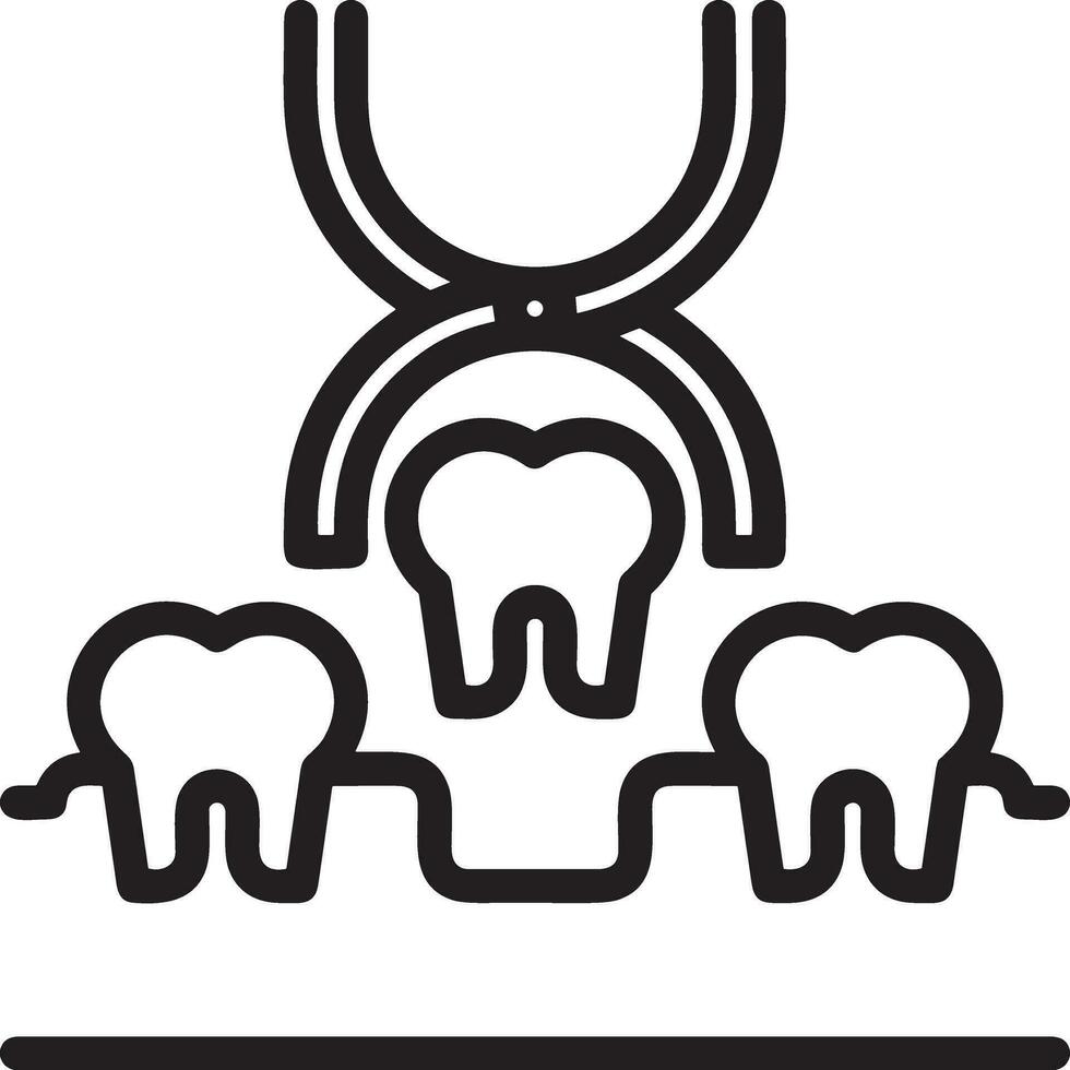 dent dentiste icône symbole image vecteur. illustration de le dentaire médicament symbole conception graphique image vecteur