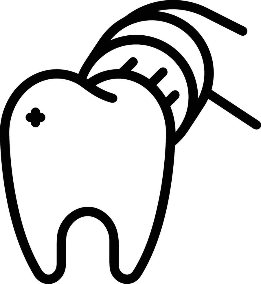 dent dentiste icône symbole image vecteur. illustration de le dentaire médicament symbole conception graphique image vecteur