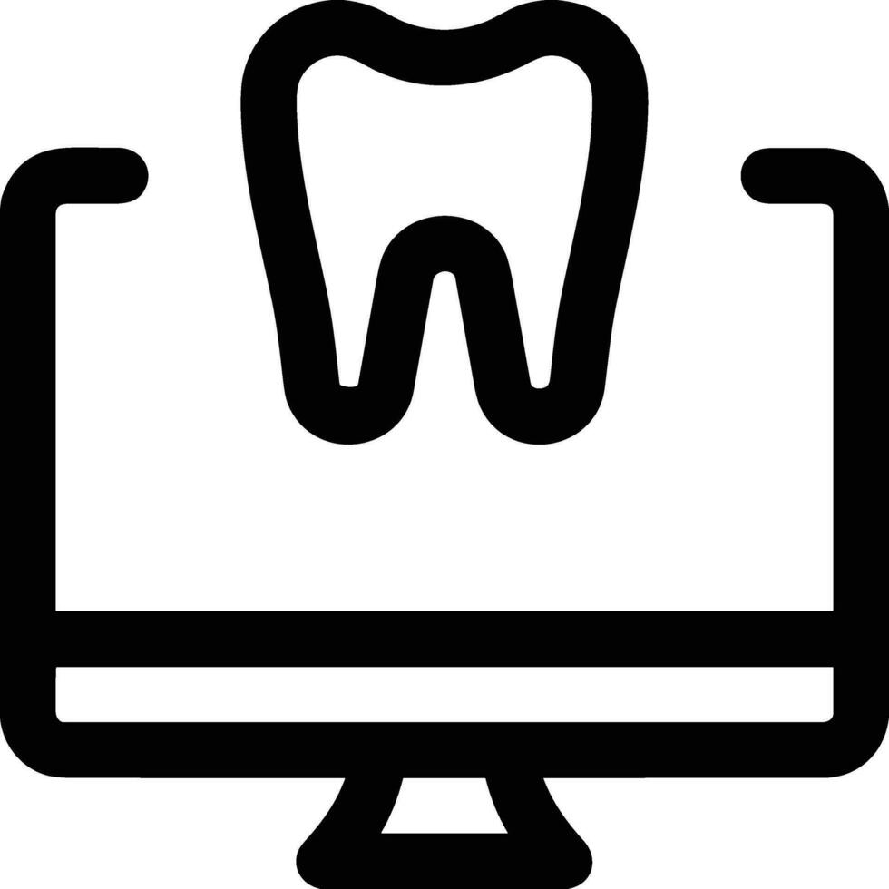 dent dentiste icône symbole image vecteur. illustration de le dentaire médicament symbole conception graphique image vecteur