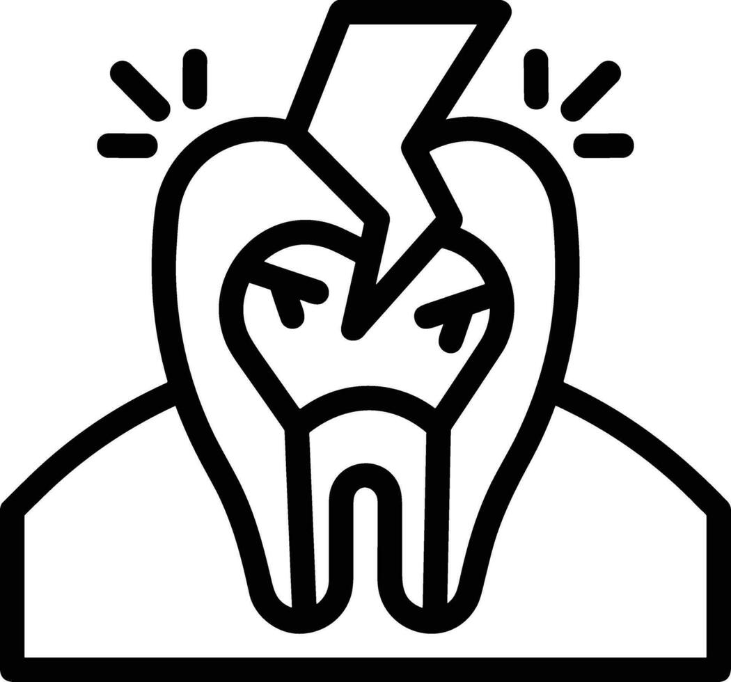 dent dentiste icône symbole image vecteur. illustration de le dentaire médicament symbole conception graphique image vecteur