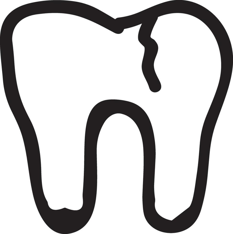 dent dentiste icône symbole image vecteur. illustration de le dentaire médicament symbole conception graphique image vecteur